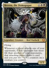 Breena, the Demagogue - Foil - Display Commander - Thick Stock