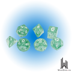 LD Glitter Green Dice