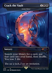 Crack the Vault - Grim Tutor - Foil