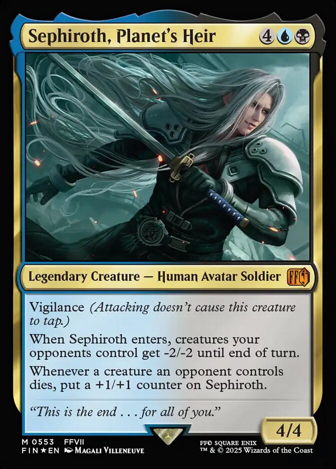 Sephiroth, Planets Heir - Foil