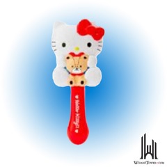 HAIR BRUSH: D-CUT HELLO KITTY