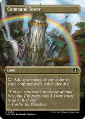 Command Tower (0659) (Borderless) - Foil