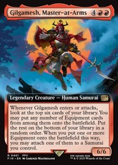 Gilgamesh, Master-at-Arms (0461) (Extended Art) - Foil