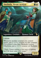 Shelinda, Yevon Acolyte (0184) (Extended Art)