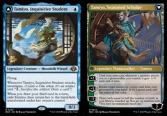 Tamiyo, Inquisitive Student // Tamiyo, Seasoned Scholar (Prerelease) - Foil