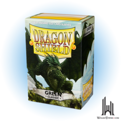 Dragon Shield Box of 100 in Green