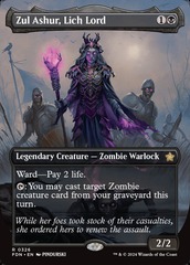 Zul Ashur, Lich Lord (0326) (Borderless) - Foil