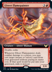 Efreet Flamepainter (310) (Extended Art) - Foil