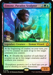 Zimone, Paradox Sculptor (Prerelease) - Foil