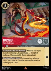 Mushu, Majestic Dragon (137/204) - Cold Foil