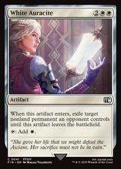 White Auracite (0041) - Foil