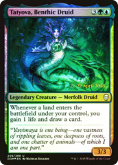 Tatyova, Benthic Druid - Foil - Prerelease Promo