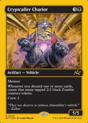 Cryptcaller Chariot (0446) - First Place Foil