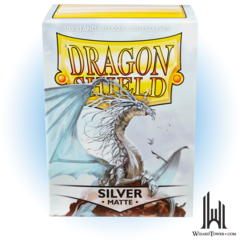 Dragon Shield Box of 100 in Matte Silver