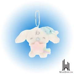 KEY CHAIN W/MASCT: MLK SLPY CINNAMOROLL