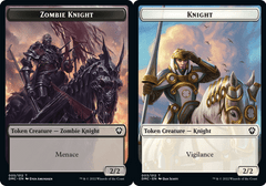 Knight (003) // Zombie Knight (005) Double-Sided Token