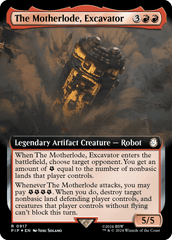 The Motherlode, Excavator (0917) (Extended Art) - Surge Foil