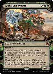 Vaultborn Tyrant (0061) (Showcase) - Raised Foil