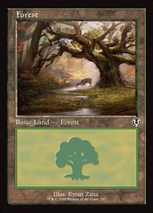 Forest (0297) (Retro Frame) - Foil