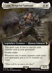 Cyan, Vengeful Samurai (0132) (Extended Art)