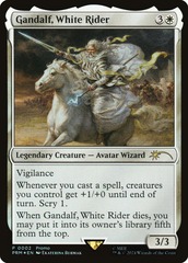 Gandalf, White Rider (0002) (Promo) - Foil