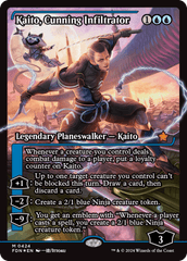 Kaito, Cunning Infiltrator (0424) (Showcase) - Foil