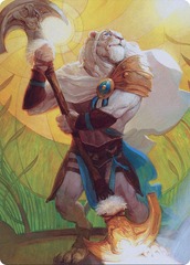 Ajani, Sleeper Agent (42/81) Art Card