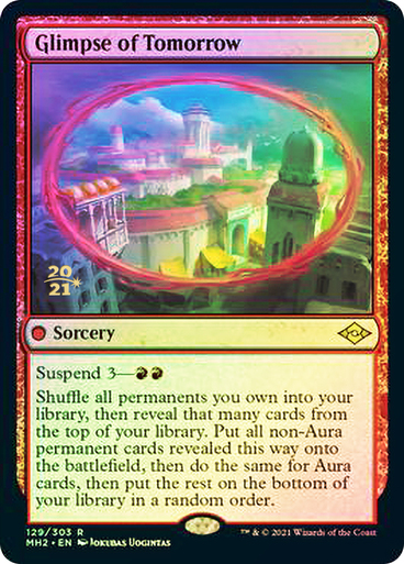 Glimpse of Tomorrow - Foil - Prerelease Promo