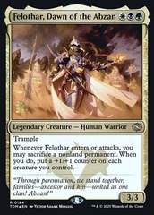 Felothar, Dawn of the Abzan (Prerelease) - Foil