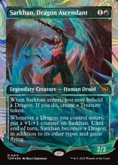 Sarkhan, Dragon Ascendant (0413) (Showcase) - Halo Foil