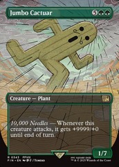 Jumbo Cactuar (0343) (Borderless) - Foil