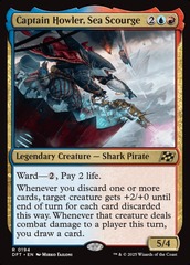 Captain Howler, Sea Scourge - Foil