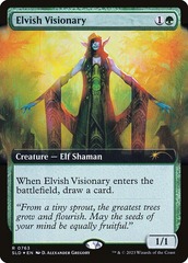 Elvish Visionary (0763) (Extended Art) - Foil