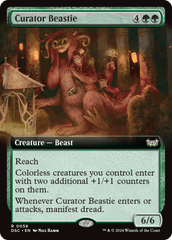 Curator Beastie (0058) (Extended Art)