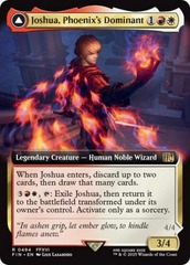 Joshua, Phoenix's Dominant // Phoenix, Warden of Fire (0494) (Extended Art)