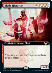 Blade Historian (334) (Extended Art) - Foil