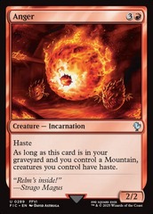Anger - Surge Foil