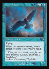 Mist Raven (0362) (Retro Frame)