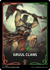 Gruul Clans Theme Card