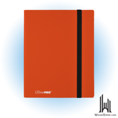 Binder Pro 9 Pocket Binder Pumpkin Orange