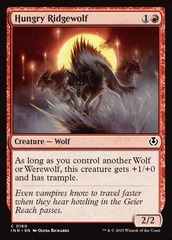 Hungry Ridgewolf - Foil