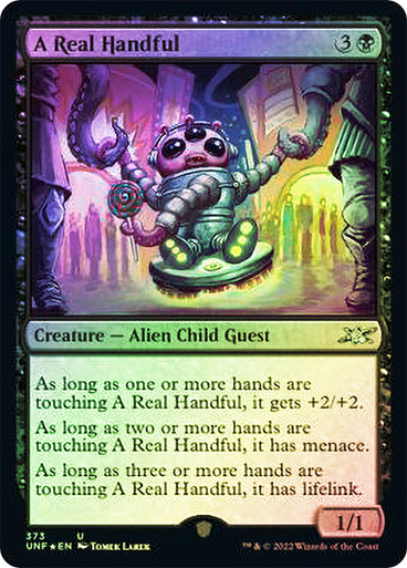 A Real Handful (373) - Galaxy Foil