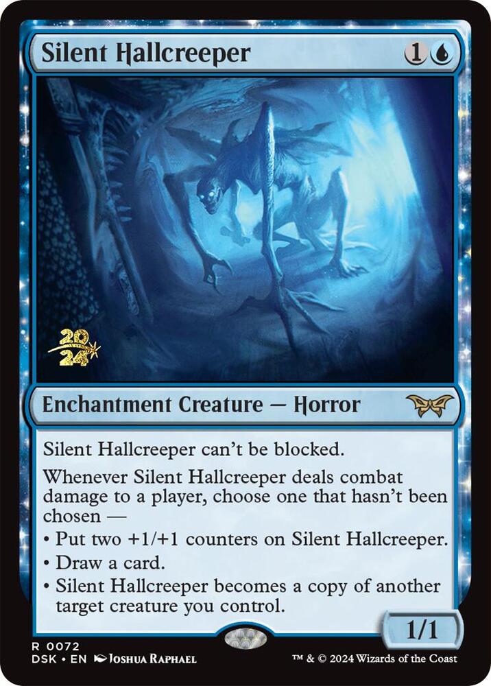 Silent Hallcreeper - Foil - Prerelease Promo