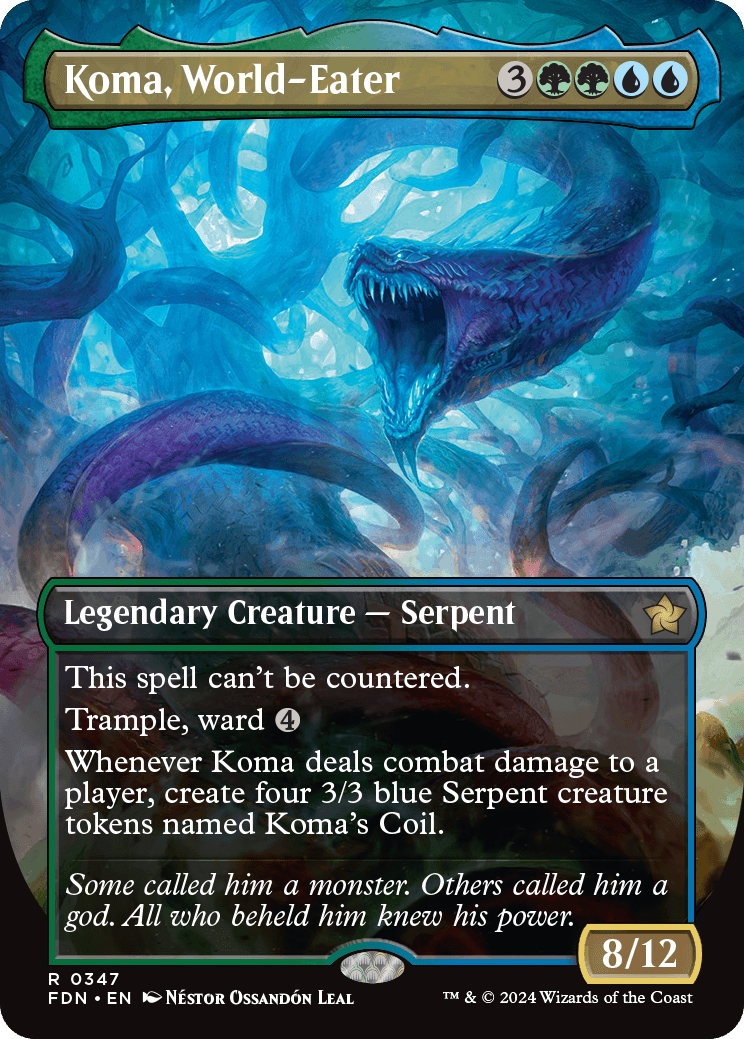 Koma, World-Eater (0347) (Borderless)