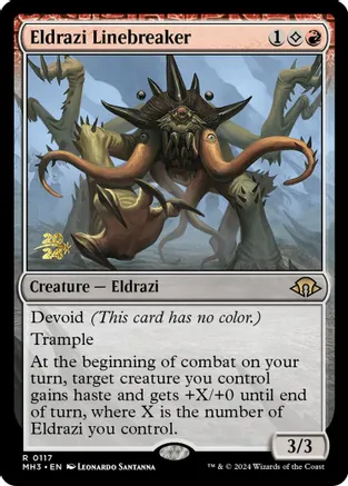 Eldrazi Linebreaker (Prerelease) - Foil