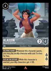 Aladdin, Research Assistant (197/204) - Cold Foil