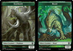 Elephant (0018) // Beast (0016) Double-Sided Token - Ripple Foil