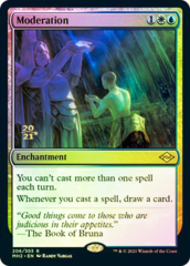 Moderation - Foil - Prerelease Promo