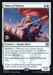 Voice of Victory (Prerelease) - Foil