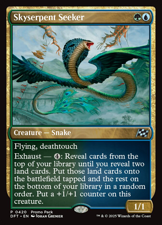 Skyserpent Seeker (0420) (Promo Pack) - Foil